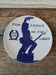 Royal 
Copenhagen 
Mindeplatte fra 
1898 - 
Landsoldaten
50 året for 
krigen i 1848. 
For Konge og 
...