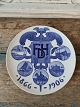 Royal 
Copenhagen 
Mindeplatte fra 
1906 FDH 
Foreningen af 
Danske 
Handelsrejsende 
1866-1906.
1. ...