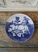 Royal 
Copenhagen 
Mindeplatte fra 
1905, 
Landbrugsudstilling 
i København - 
Gefion pløjer 
med ...