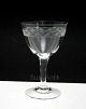 Ejby glas, Holmegaard glasværk 1937-1990, designer Jacob Bang.Portvin. Højde 10 cm. Pris: 20 ...