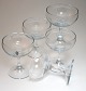 Holmegaard, Plaisir glasservice designet af Per Lütken i 1983.Champagneskål. Højde 13,5 cm. ...