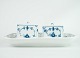 Bing & Grondahl 
blue fluted 
writing set 
with ink 
housing 
suitable for 
ink and sand in 
the old ...