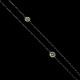 Bernhard Hertz. 
Oxidized 
Sterling Silver 
DAISY Sautoir.
5 double-sided 
Daisies.
Designed and 
...