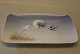 2671-861 RC 
Tray with 
swallow 10.8 x 
17 cm Royal 
Copenhagen In 
mint and nice 
condition Bird