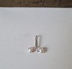 Perlevedhæng i 
14 kt hvid guld
Stemplet 585
Mål 12 x 15 
mm.
