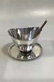 Anton Michelsen Oluf Stæhr-Nielsen Sterling Silver Gravy Boat