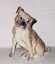 Bing & Grondahl 
figurine in 
porcelain of 
seated pug. In 
perfect 
condition. No 
damage or 
repairs. ...