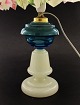 Opaline oil 
lamp