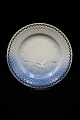 Bing & Grondahl Seagull dinningware, dinner plate with breakthrough edge. 
Dia.:25cm. B&G#325.5. 1.sort.
SOLD !