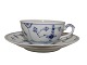 Bing & Grondahl 
Blue 
Traditional, 
(Blue Fluted), 
small chocolate 
cup with 
matching ...