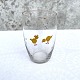 Osterglas, mit 
Emaille bemalte 
Osterhühner, 9 
cm hoch, 6 cm 
Durchmesser * 
Einwandfreier 
Zustand *