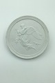 Bertel 
Thorvaldsen 
bisquit platte 
Royal 
Copenhagen 
"Natten" No. 
123. Efter 
relief 
modelleret i 
...