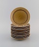 Jens H. 
Quistgaard 
(1919-2008) for 
Bing & Grøndahl 
/ Nissen 
Kronjyden. 11 
Relief cake 
plates in ...