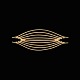 Eigil Jensen 
for Anton 
Michelsen. 
Broche i 18k 
guld.
Tegnet af 
Eigil Jensen 
1917-2002 og 
udført ...