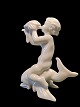 Bing and 
Grondahl B&G 
4061 Girl 
kissing Dolphin 
Kai Nielsen