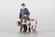 Royal 
Copenhagen 
Figur
Ung landmand 
med 2 kvier nr. 
1858
efter model af 
Chr. Thomsen.
 ...