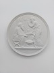 Bing and 
Grondahl 
bisquit plate 
"Old age and 
winter" ...