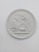 Bertel 
Thorvaldsen: 
Royal 
Copenhagen 
bisquit platte  
"Alderdom og 
vinter" Efter 
relief ...