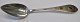Antique silver 
spoon with two 
red glasses, 
1838, ...