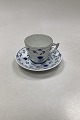 Bing & Grøndahl 
Sommerfugl med 
guld Kaffekop 
og Underkop No 
102. Kop måler 
6,3 x 7,8 cm (2 
31/64 ...