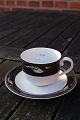 Magnolia Black Danish porcelain, settings coffee 
cups