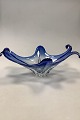 Stor Blå Murano 
Kunstglas Skål 
Italien.
Måler 43cm x 
22,5cm 16cm ( 
16.93cm x 8.86 
inch x 6.30 ...