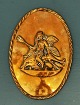 B. Thorvaldsen plate in copper: "Cupid on the Sea"