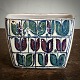 Aluminia - 
Royal 
Copenhagen 
Faience vase 
designed by 
Mariorie 
Fishing. Model 
752/3308. H. 8 
cm. ...