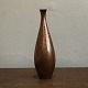 Japansk vase af 
patineret og 
marmorreret 
messing/bronze 
Stempel med 
monogram i 
bunden.
H. 24 ...