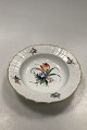 Antique Royal 
Copenhagen 
Saxon Flower 
Light Deep 
Plate
