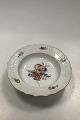 Antique Royal 
Copenhagen 
Saxon Flower 
Light Deep 
Plate
