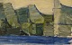 Olle Agnell 
(1923-2015), 
Sverige. Olie 
på lærred. ...