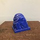 Stefan Morlind, 
sculpture in 
blue glazed 
ceramic. Signed 
and titeled " 
XXseklet" ...