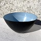Krenit skål, Blå emalje, 25cm i diameter, 14cm høj, Design Herbert Krenchel *Brugt stand med ...