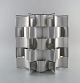 Max Sauze (f.1933), fransk designer. Pendel i aluminium. 1980'erne.Måler: 33 x 32 cm.I flot ...