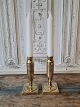 Pair of 
beautiful 
empire 
candlesticks 
15.5 cm.
