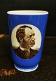 King Christian 
IX portrait on 
Villeroy & Boch 
faiance cup
