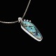 Reeslev Design. 
Vedhæng i 14k 
hvidguld med 
opal og 
brillianter.
Fire 
diamanter. 
Total 0,06ct. 
...