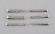 Various Danish 
silversmiths. 
Six tie pins in 
sterling 
silver. 
Mid-20th 
century.
Largest ...