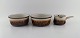 Bing & Grøndahl 
Mexico dinner 
service. 
Saucepan and 
two bowls in 
glazed 
stoneware. 
Danish ...