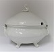 Royal Copenhagen. Juliane Marie. White tureen. Length 32 cm. Height 28 cm. (1 
quality)