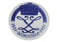 Royal 
Copenhagen 
mindeplatte fra 
1921, 
Enkedronning 
Louises 70 års 
fødselsdag 31. 
Oktober ...