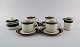 Anja 
Jaatinen-
Winqvist for 
Arabia. Karelia 
coffee service 
in glazed 
stoneware for 
four people. 
...