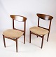 Sæt af 2 stole, designet af Peter Hvidt & Orla Mølgaard-nielsen fremstillet af Orum møbelfabrik ...
