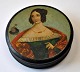 Empire papmache 
box with 
hand-painted 
portrait, 19th 
...