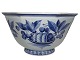 Aluminia 
Tranquebar, 
large and rare 
angular bowl. 
Decoration 
number 
3089/1151.
Factory ...
