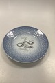 Bing og 
Grøndahl Blå 
Tone 
Fisketallerken 
Motiv 8 Ål No. 
716
Måler 24,5 cm 
/ 9.65 inch.