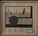 Marcel 
Rasmussen. 
Framed Woodcut. 
Unsigned. 
Dimensions: 
42.5 x 47 cm. 
(36.5 x 41 cm)