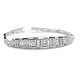 Willy Junget; A 
diamond 
bracelet in 18k 
white gold, ...