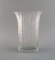 Timo Sarpaneva for Iittala. Vase in clear mouth blown art glass. Finnish design, 
1960s.
